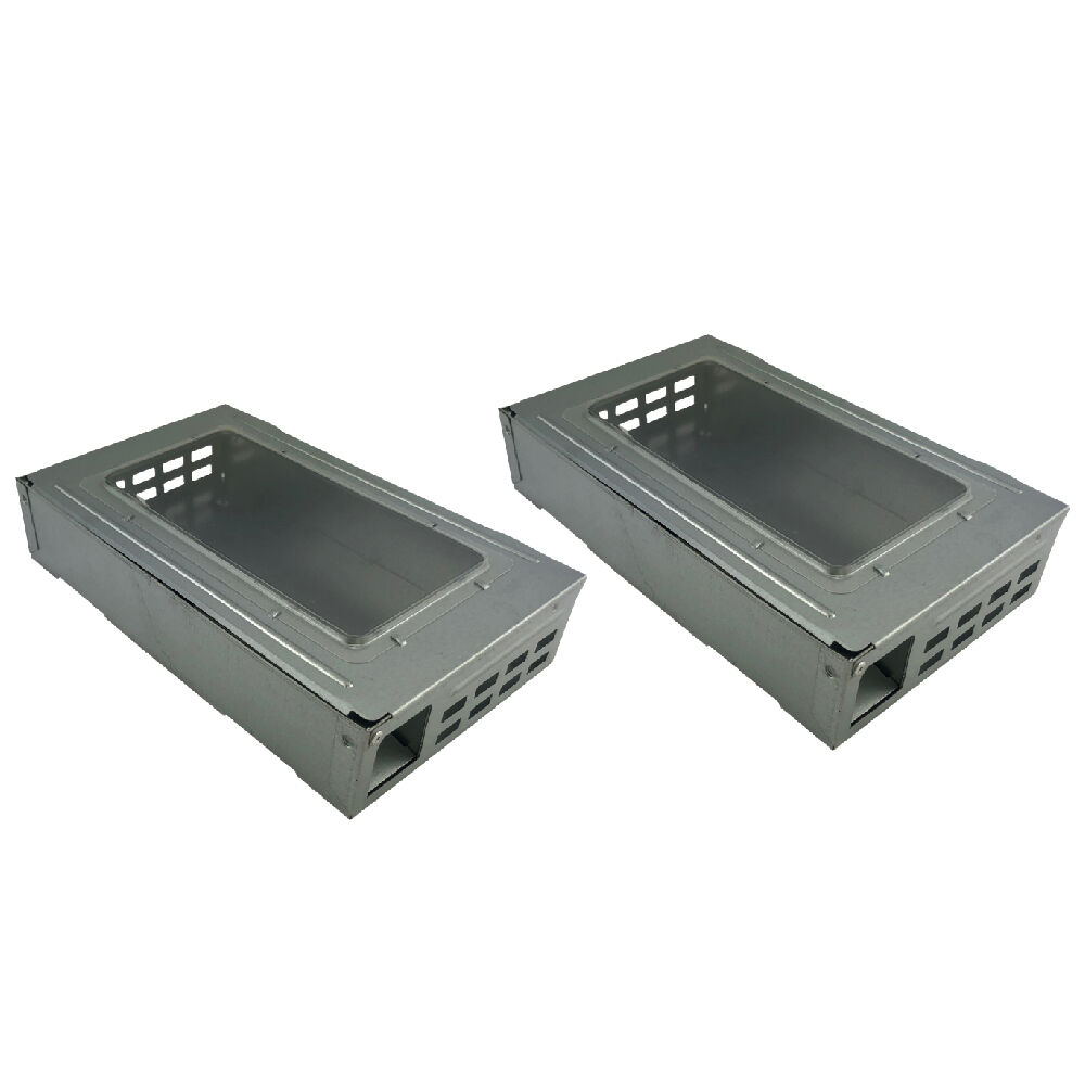 Agboss Low Maintenance Multi Catch Steel Mouse-trap 26x16x6cm (2 Pack)