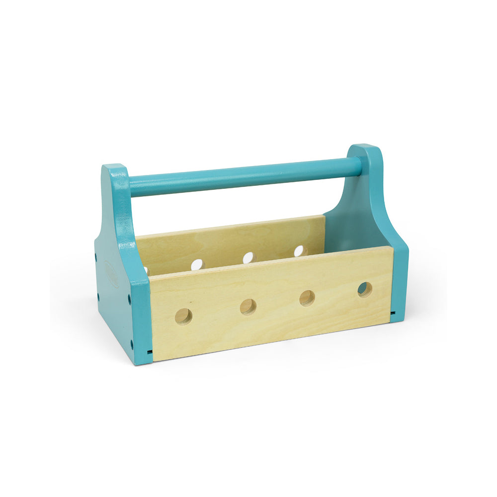Mamamemo Workshop Craft Tool Box Kids/Children Fun Play Wooden Building Toy 3+