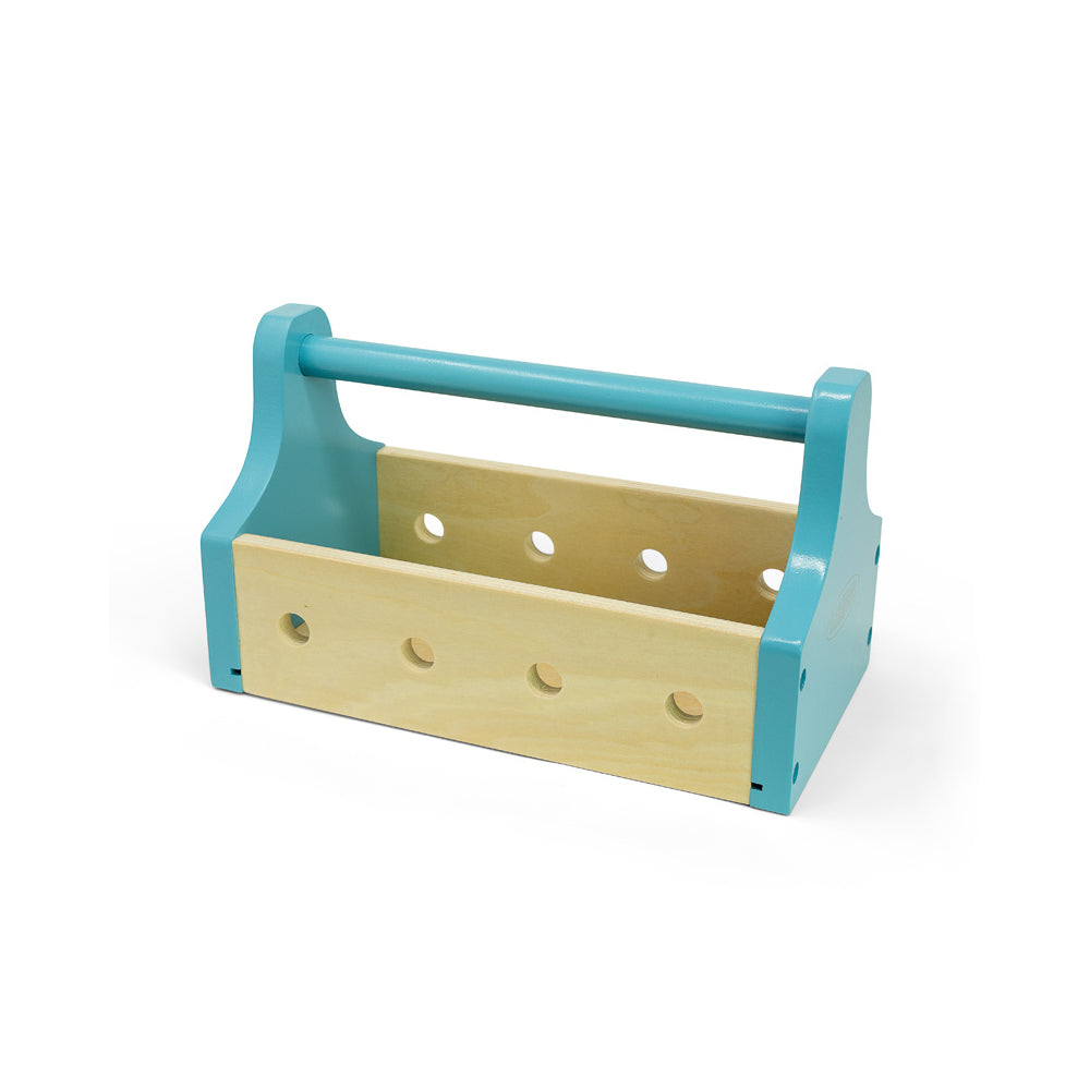 Mamamemo Workshop Craft Tool Box Kids/Children Fun Play Wooden Building Toy 3+ — image 2