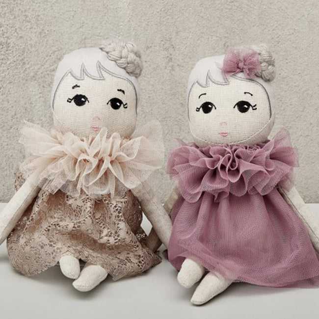 BY Astrup Doll Fleur w/ Changing Clothes Stuffed Plush Toy Kids/Children 3y+