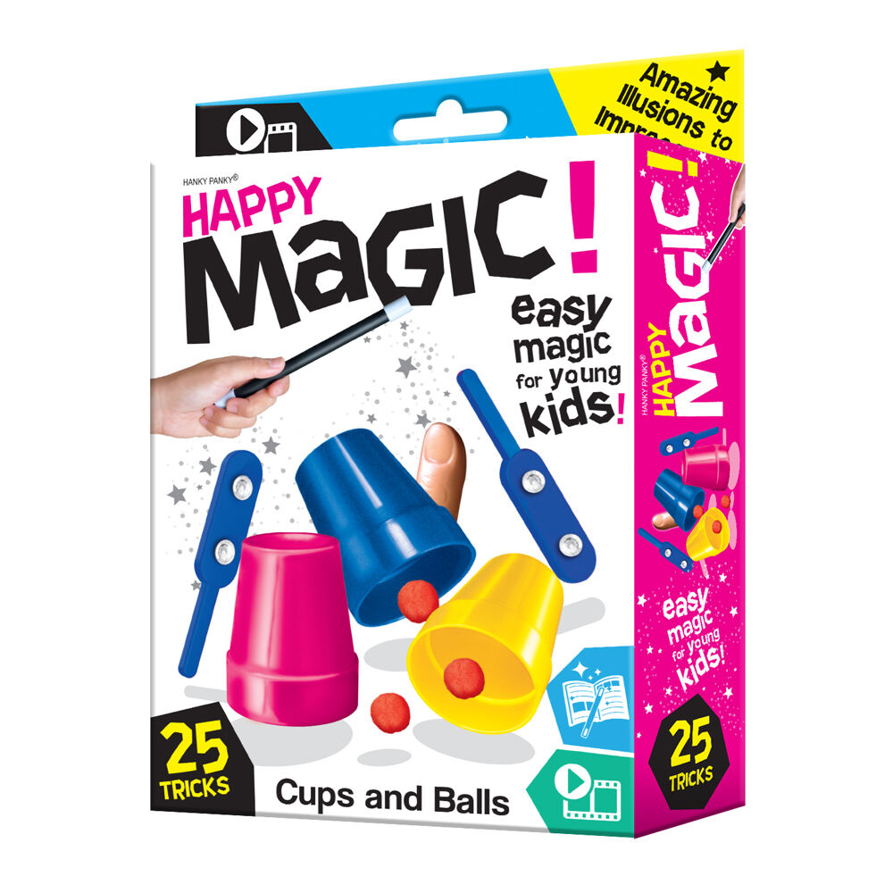 Happy Magic Set 25 Tricks Kids/Children Educational Fun Toy Assorted 5y+