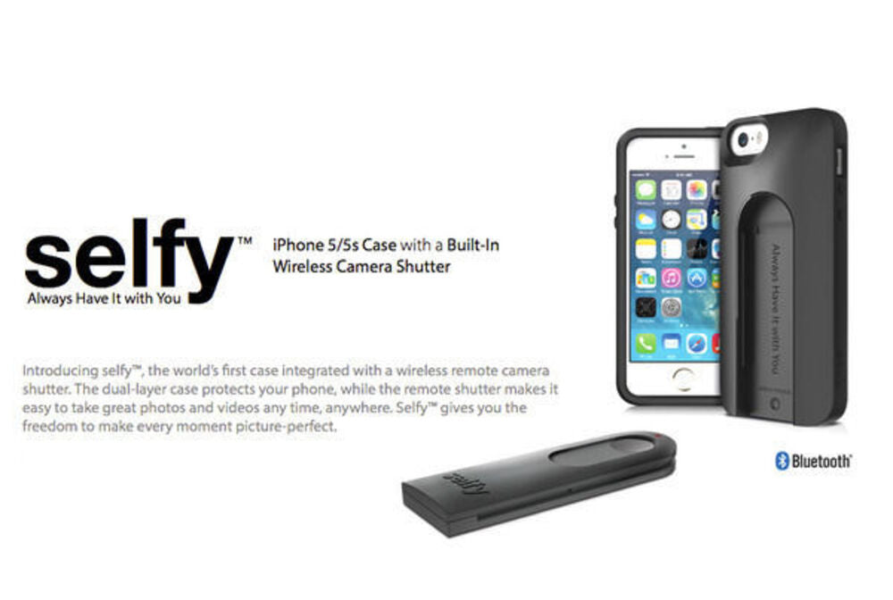 Iluv Selfy Case Selfie Wireless Bluetooth Remote Camera Shutter for iPhone 5S SE — image 4