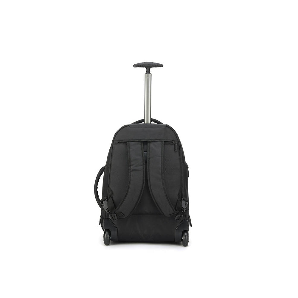 Tosca So-Lite 50cm Wheeled Travel Trolley/Backpack Carry On Duffle Bag Black — image 3