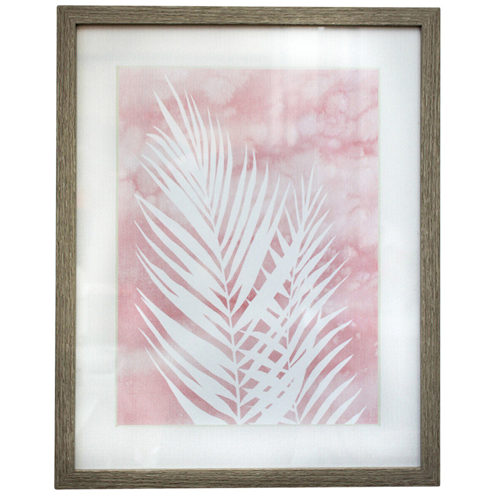 LVD Framed Print Blush 1 Decorative Home/Office Hanging Wall Decor 50x40cm