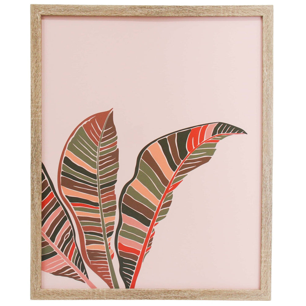 LVD Framed Print Tropicanna Home/Living Room Wall Decor 45x55cm Rectangle