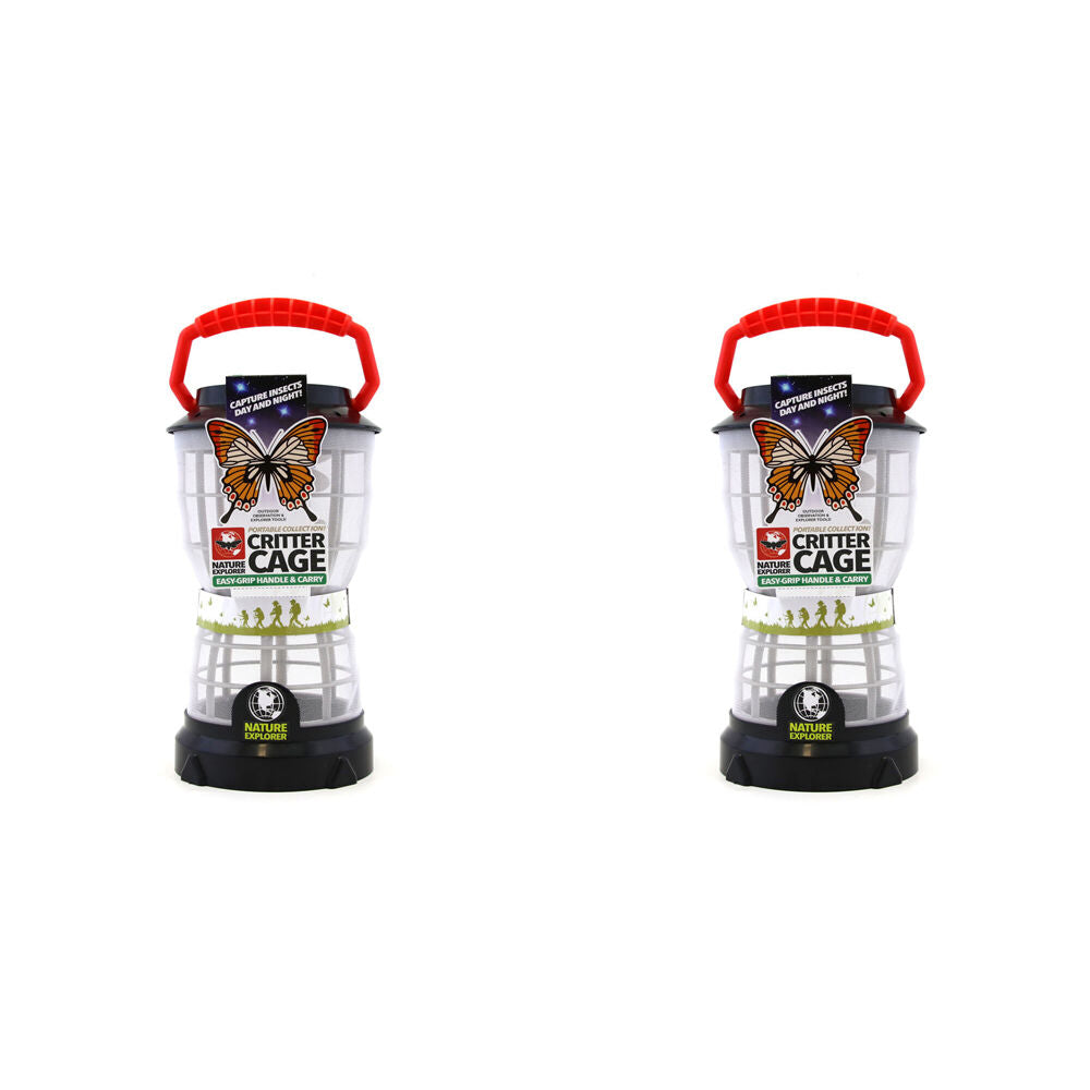 Nature Explorer Critter Cage Bug Collector Kids 3y+ (2 Pack)