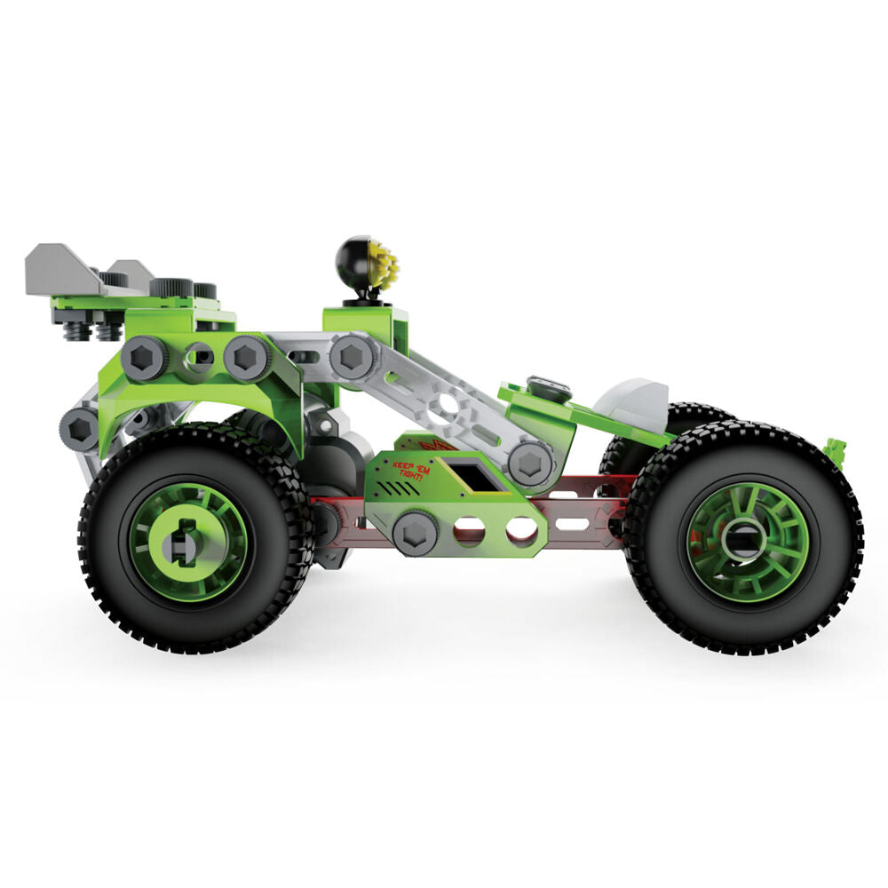Meccano 138pc Multi Model Junior Pull Back Buggy Building Set 3 in 1 — image 5