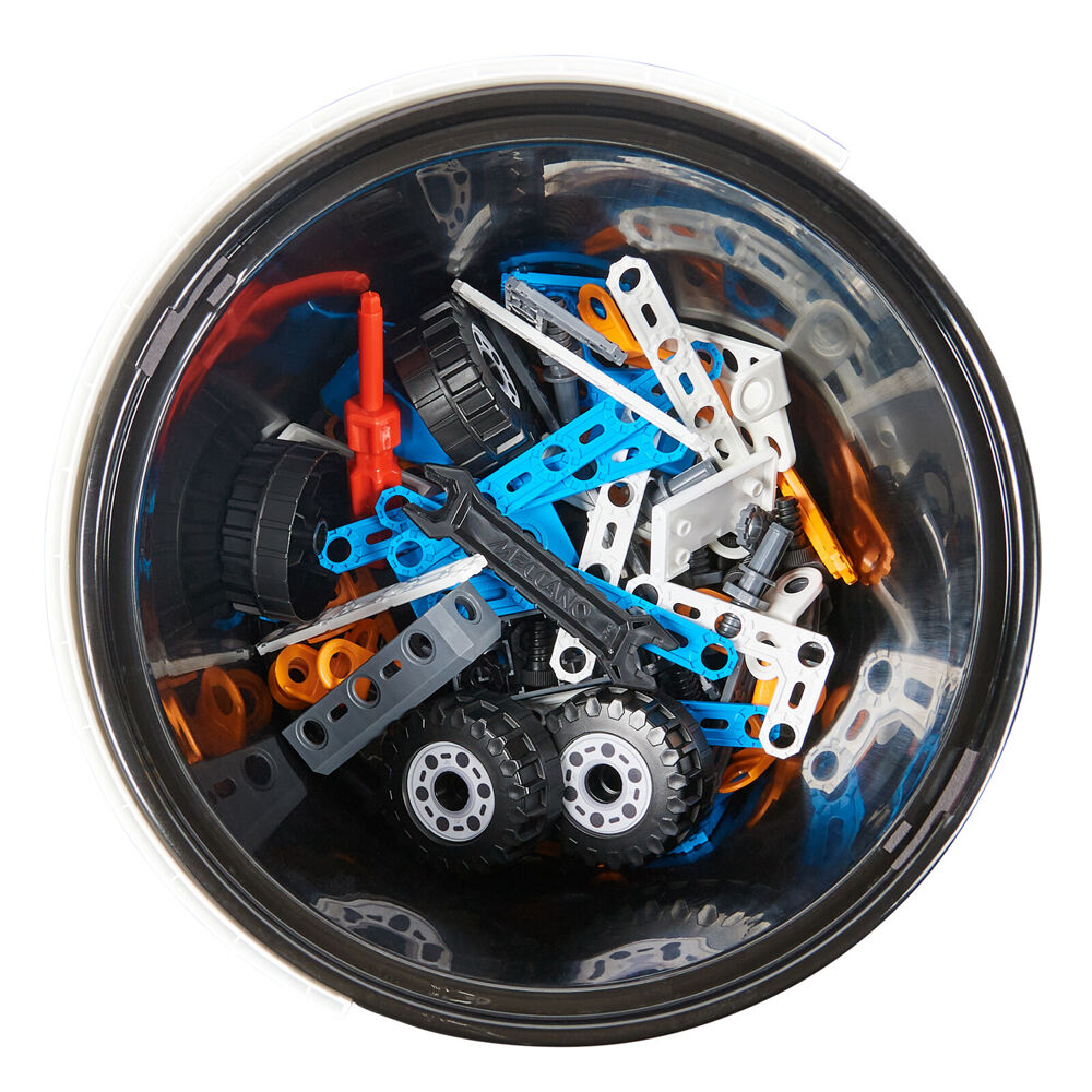 Meccano 150pc Junior Model Building Bucket Set Toy Kit Kids — image 6