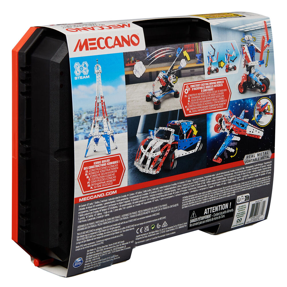 Meccano Ultimate Maker's Toolbox Kids Building Set 10Y+ (437 Pieces) — image 2