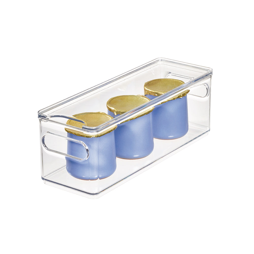 Idesign The Home Edit Stackable Fridge Storage/Organiser Bin/Tub Narrow 30cm — image 2