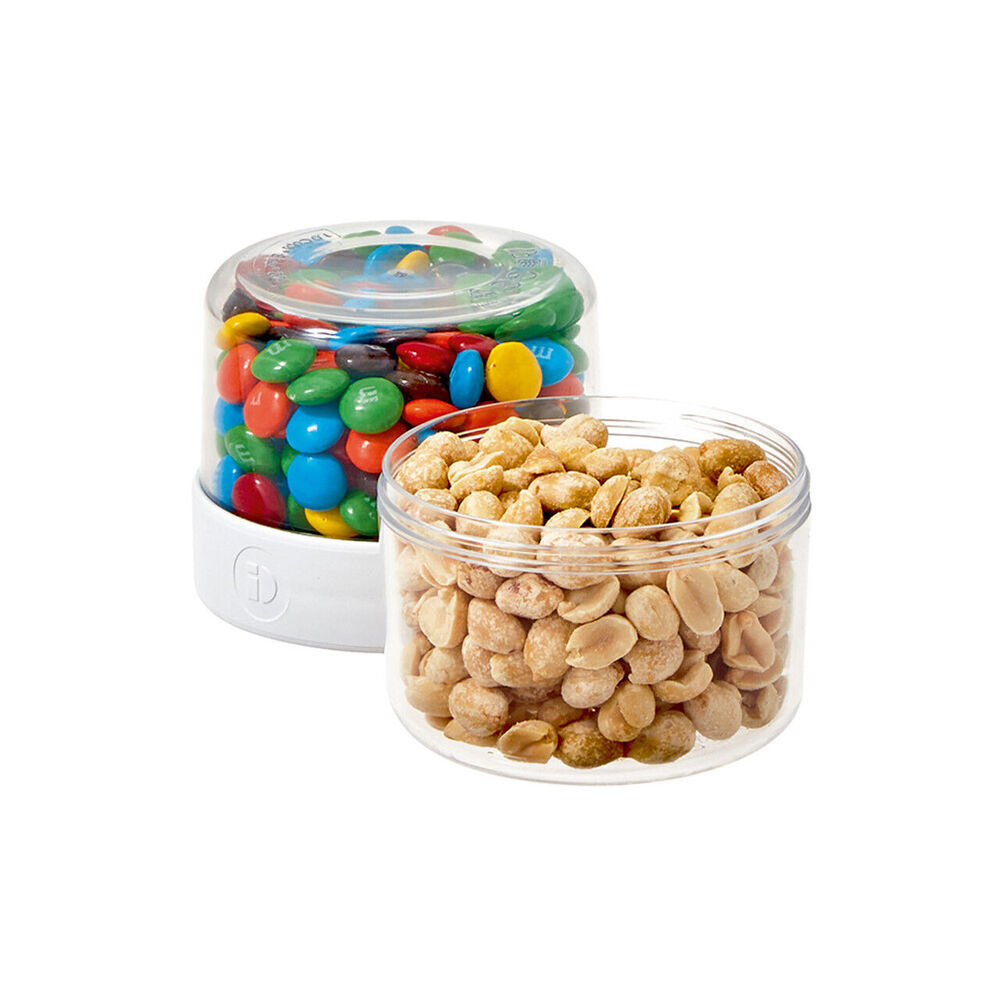 Idesign Fresh Stack N Snack Double Sided Pantry Food Container Clear Small (2 Pack) — image 3