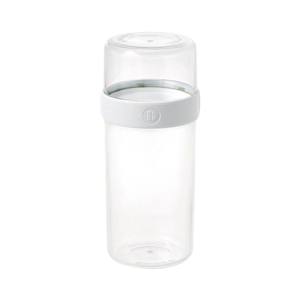 Idesign Fresh Stack N Snack Double Sided Pantry Food Container Clear Large — image 3
