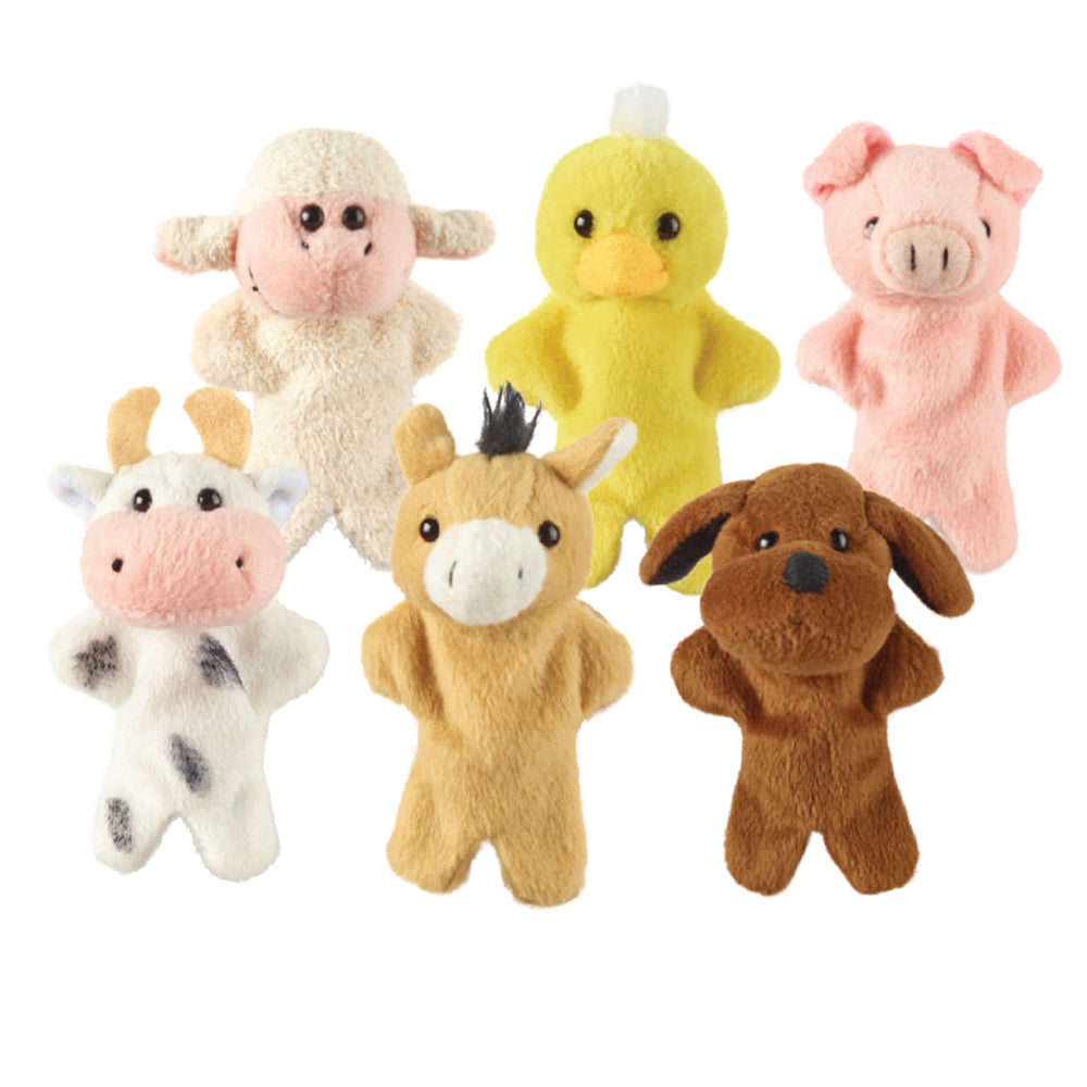Living Nature Farm Finger Puppets 10cm Soft Collectible Fun Toys Kids Assorted — image 2