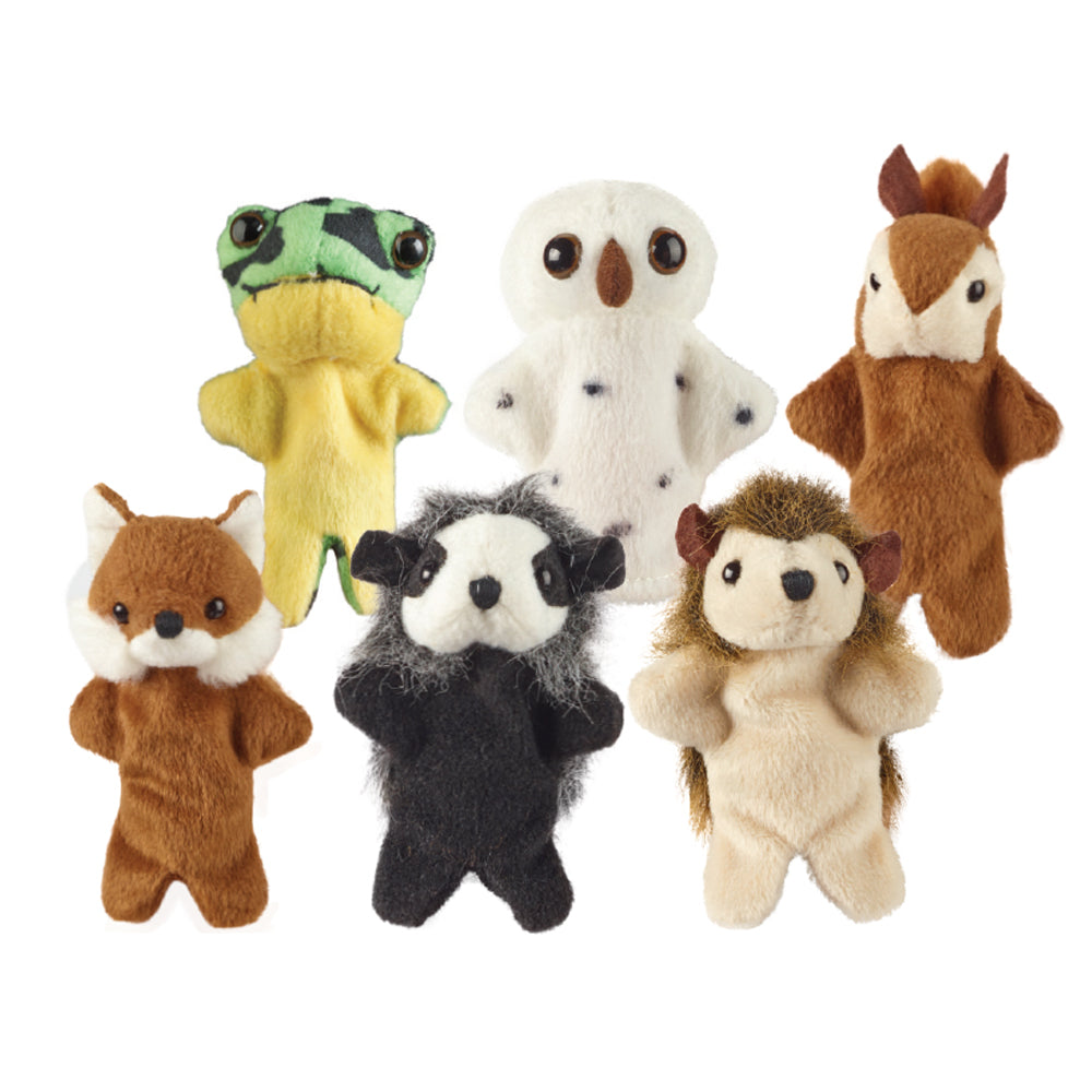 Living Nature Wildlife Finger Puppets 10cm Soft Collectible Toys Kids Assorted — image 2