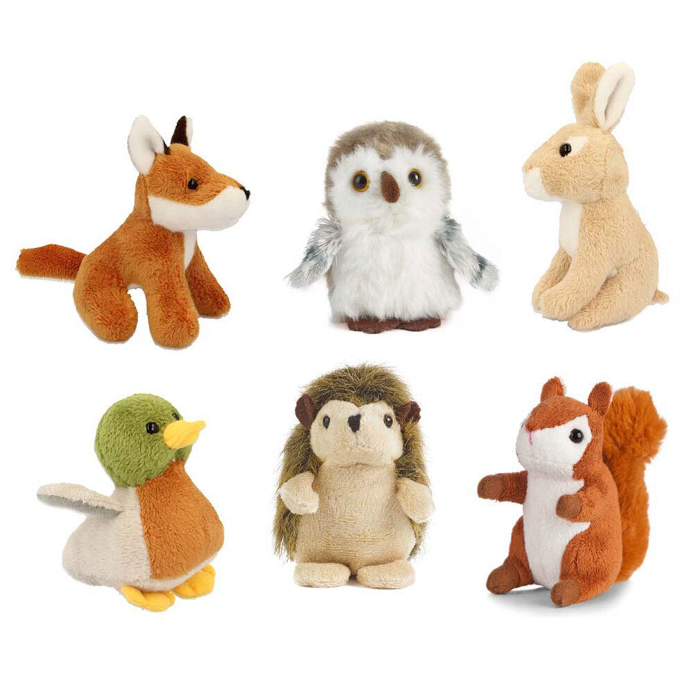 Living Nature 9cm Wildlife Mini Buddies Toy Stuffed Children/Kids 10y+ Assort (3 Pack) — image 2