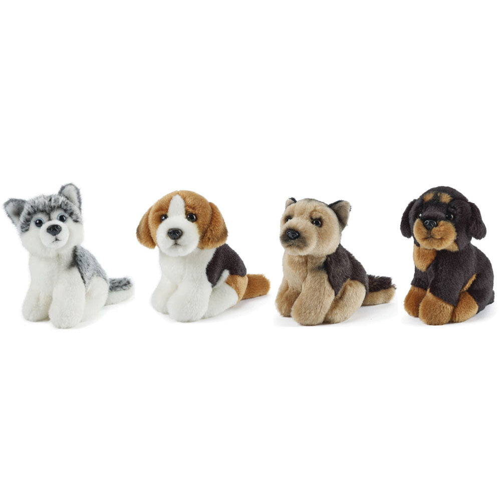 Living Nature Miniature Dogs 14cm Soft Stuffed Plush Toy 0m+ Kids/Infant Asst. — image 5