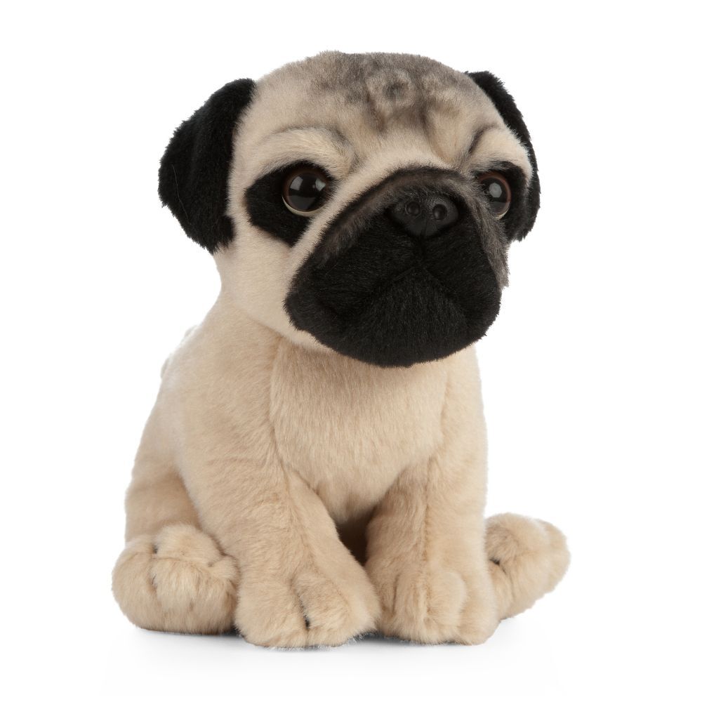 Living Nature Pug Puppy 16cm Soft Stuffed Animals Toys Baby/Infant/Children 0m+ — image 3