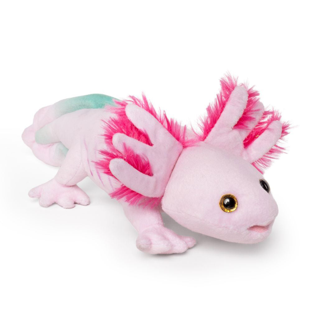 Living Nature 32cm Axolotl Stuffed Animal Plush Kids/Children Soft Toy Pink