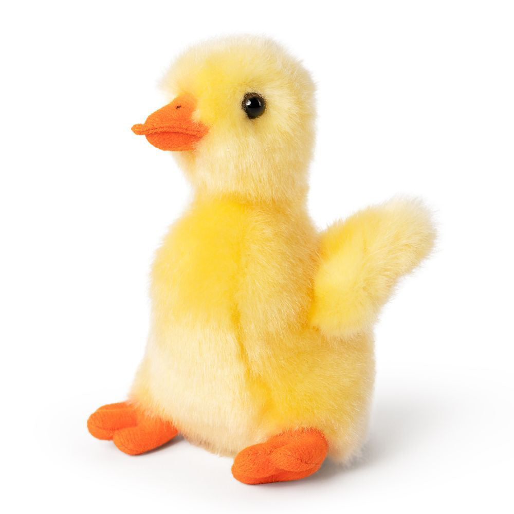 Living Nature 15cm Duckling Stuffed Animal Plush Kids/Children Soft Toy Yellow