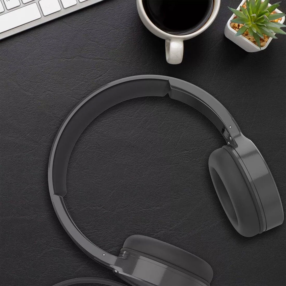 Laser Wired Foldable Headphones With 40mm Drivers/3.5mm Audio Jack Connection BL — image 3