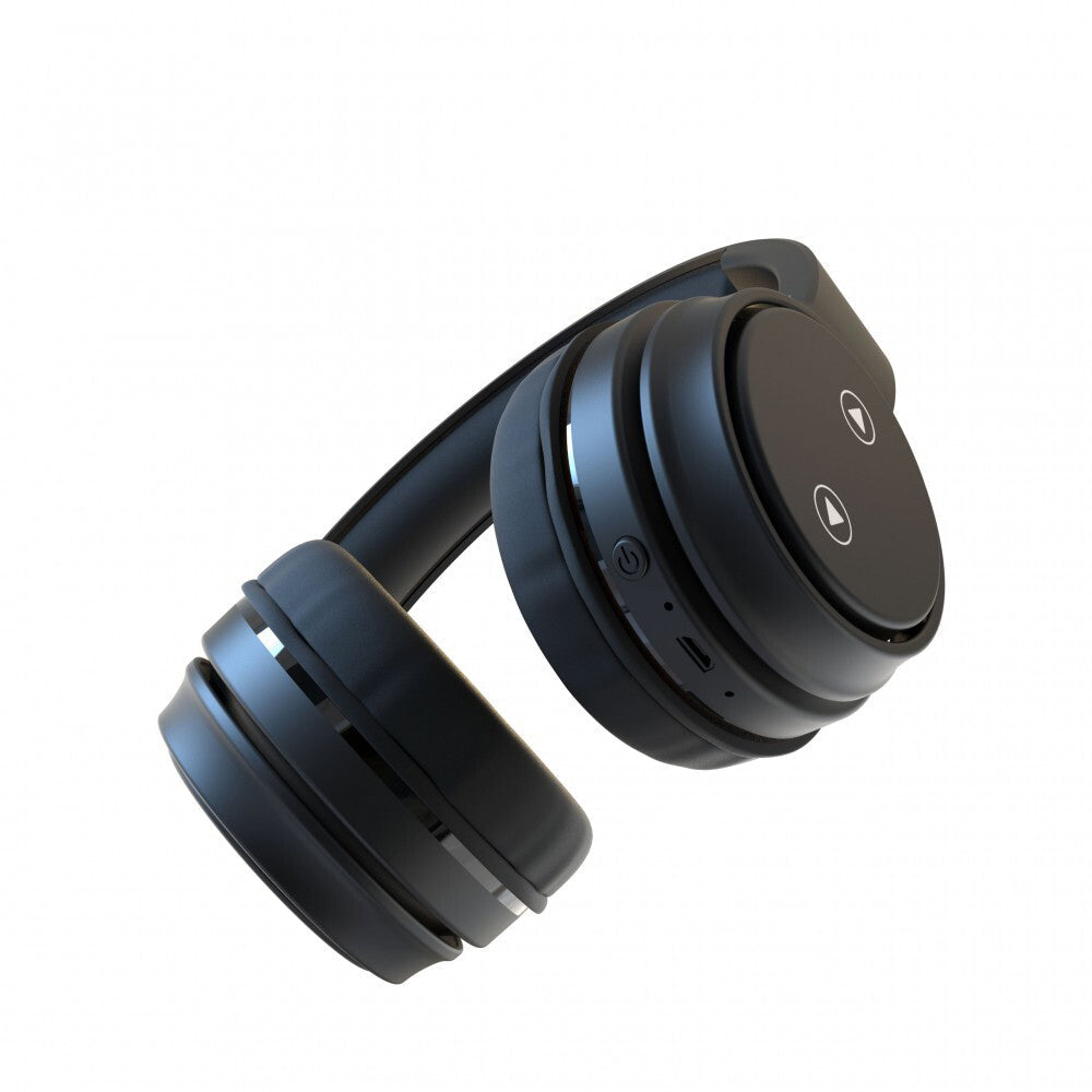 Laser Foldable Wireless Bluetooth Headphones Headset w Mic/40mm Driver — image 6