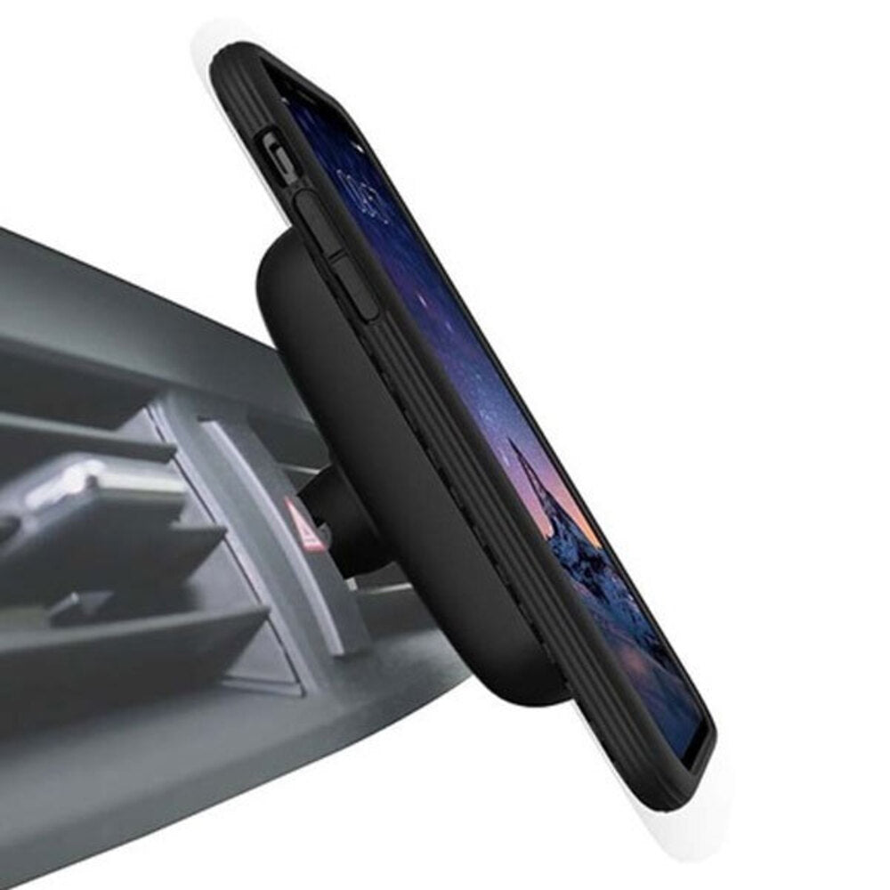 Evutec AER Series Karbon Case Cover Protect f/ iPhone XR w/ Car Vent Mount Black — image 3