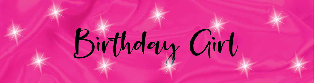 LMD Flashing Birthday Girl Sash Pink With Black Lettering Girls Costume Celebration — image 3