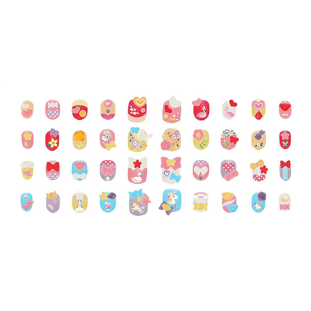 Aquabeads Nail Refill Kit Hearts Kids/Childrens Toy 4+ (2 Pack) — image 4