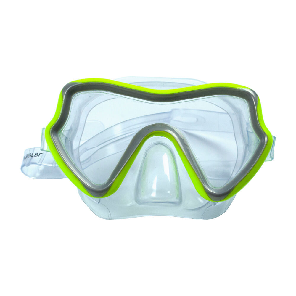 Aqua Leisure Clear Lens Snorkelling Scuba Mask w/ Adjustable Strap Assorted (3 Pack) — image 2