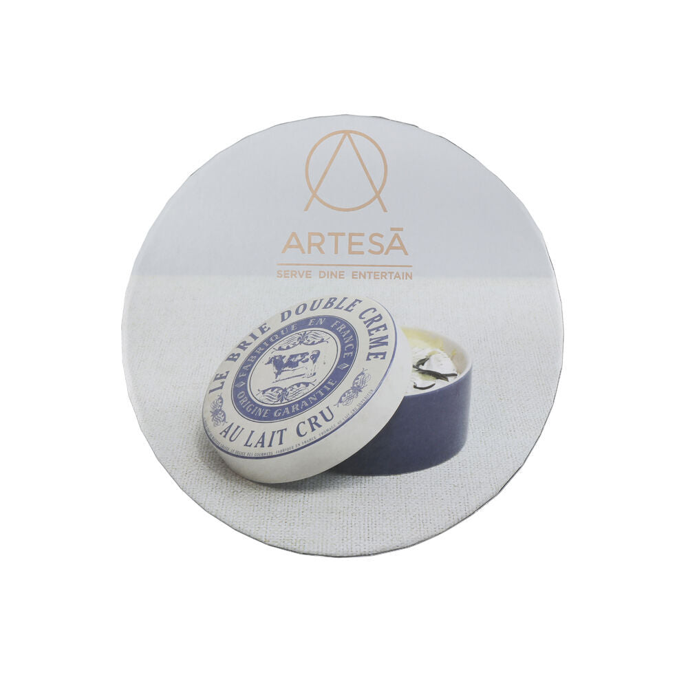 Artesa Vintage French Gourmet Ceramic Brie Cheese Baking/Serving Dish (2 Pack) — image 4