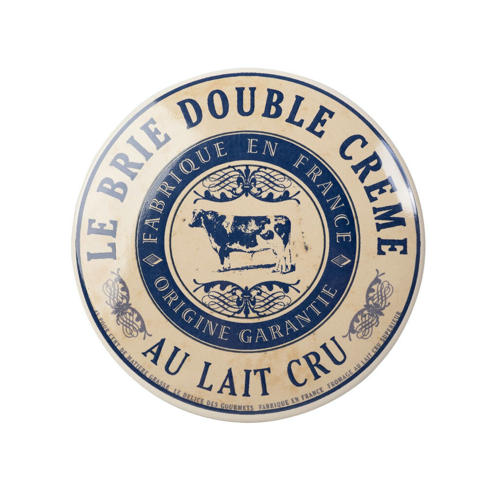 Artesa Vintage French Gourmet Ceramic Brie Cheese Baking/Serving Dish (2 Pack) — image 5