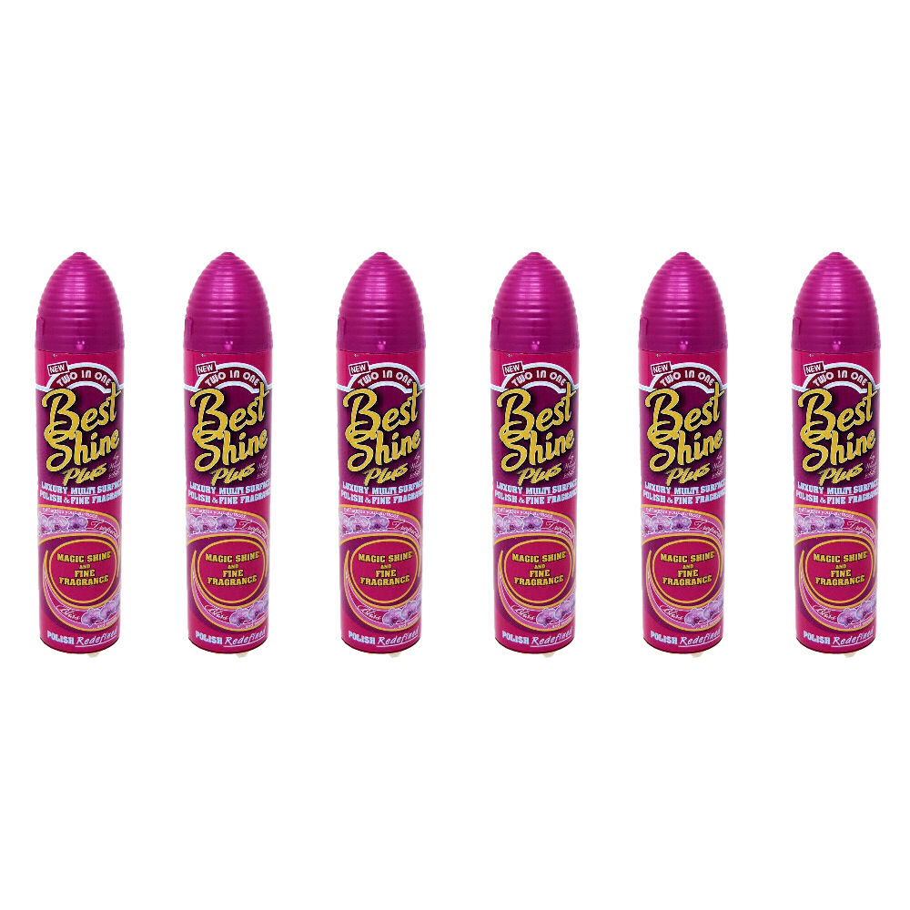 Two in One Best Shine Plus Polish Cleaner Multi-Surface 300ml (6 Pack)