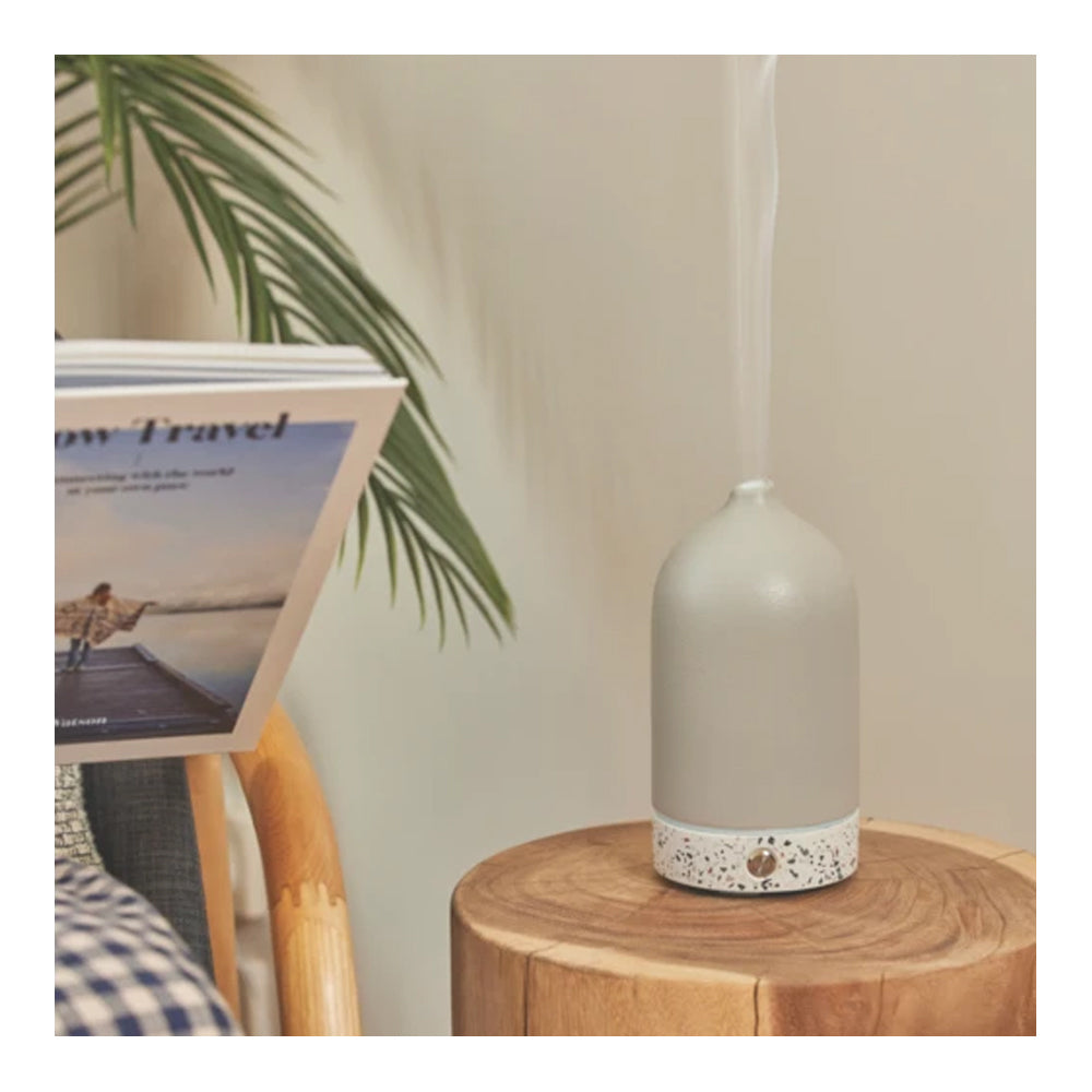 Homedics Ellia Pure Electric Ultrasonic Aroma Diffuser Ceramic/Terrazzo Pure 19.6cm — image 4