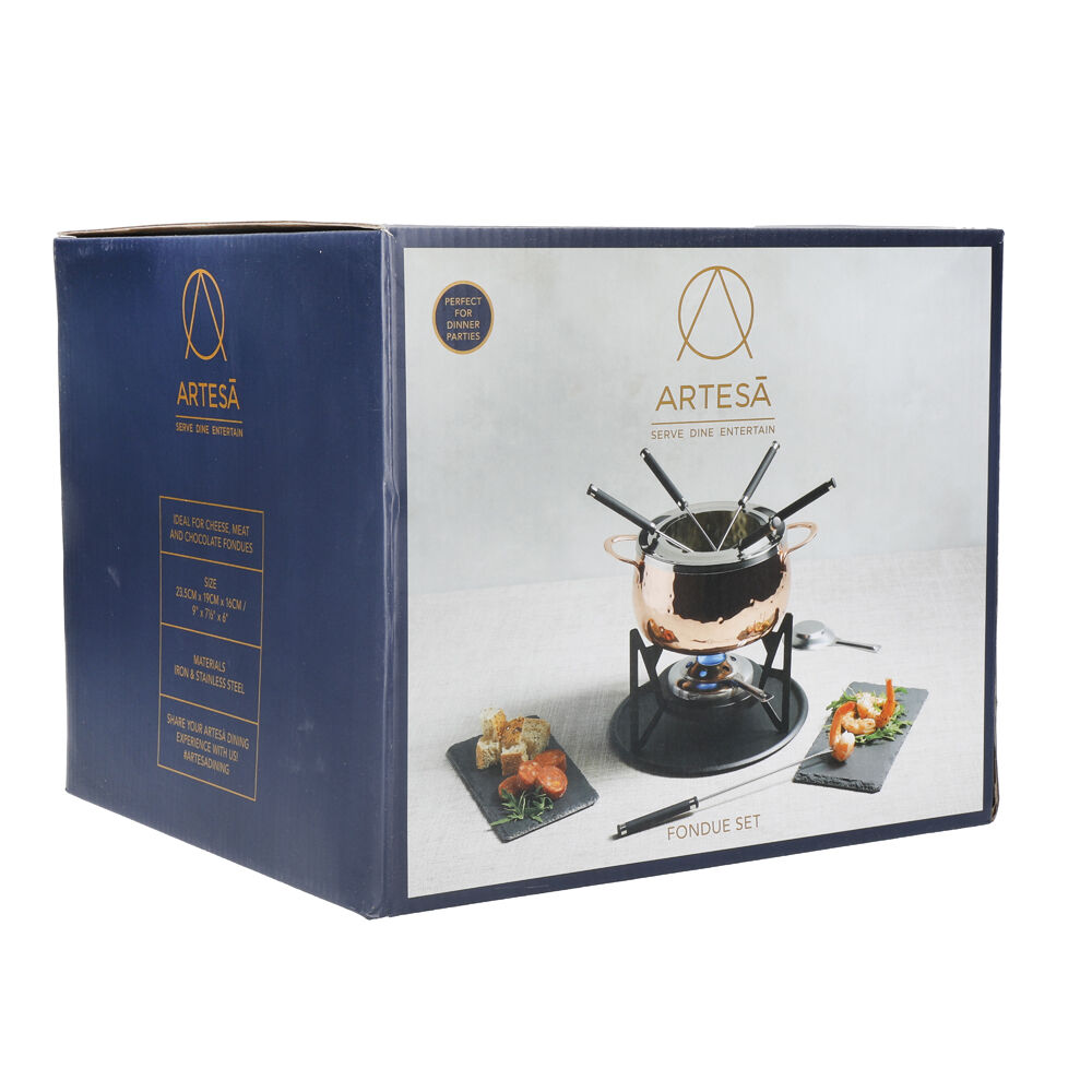 Artesa Hand Finished Effect Fondue Set — image 2