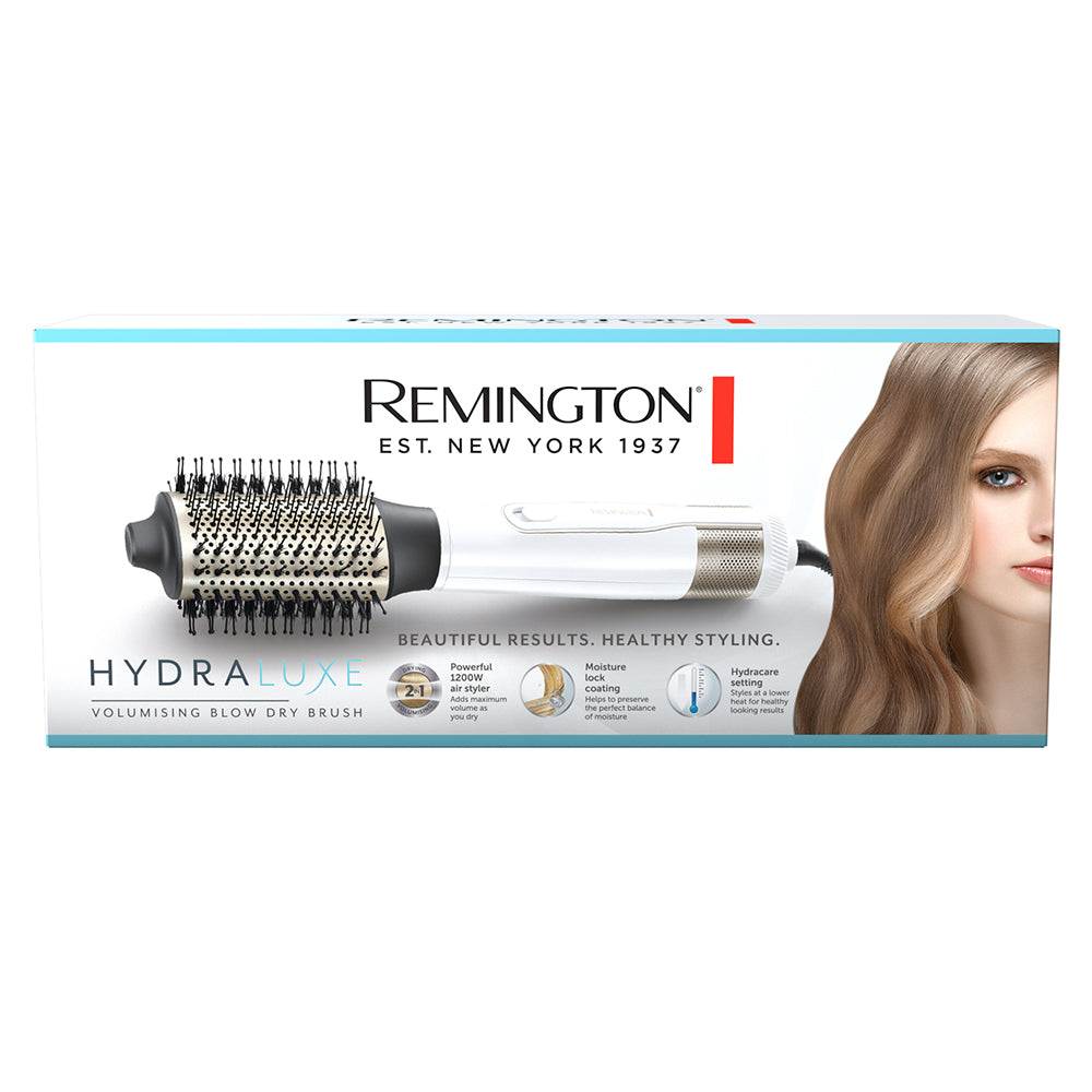 Remington 1200W Hydraluxe Volumising Blow Dry Hair Drying/Styling/Curling Brush — image 4