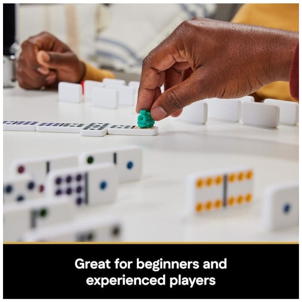 Cardinal Classics 2-8 Players 8y+ Mexican Train Dominoes Game w/Aluminum Case — image 4