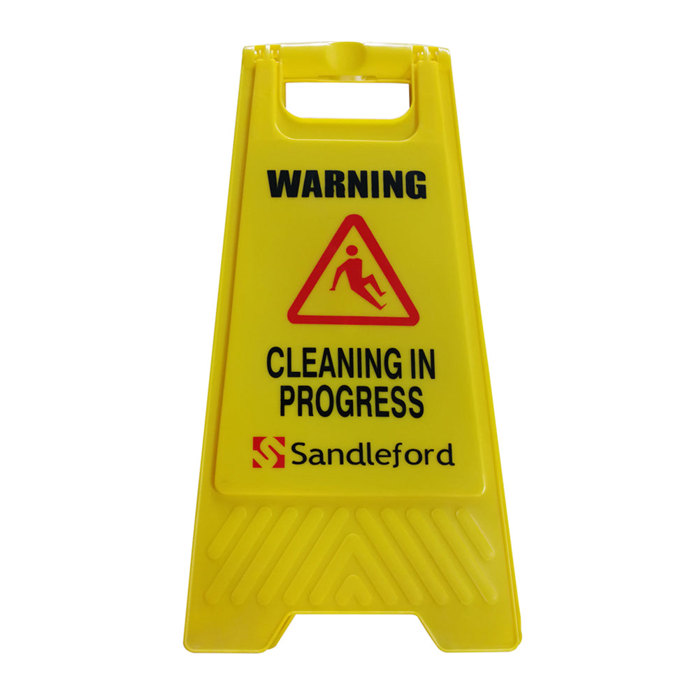 Sandleford 61cm Cleaning in Progress A-Frame Sign Safety Warning Floor Stand YL