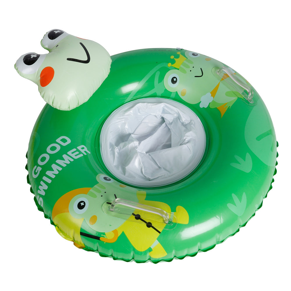 Airtime Seat Swim Frog Kids Ring Inflatable w/ Outdoor Design Camping 56cm