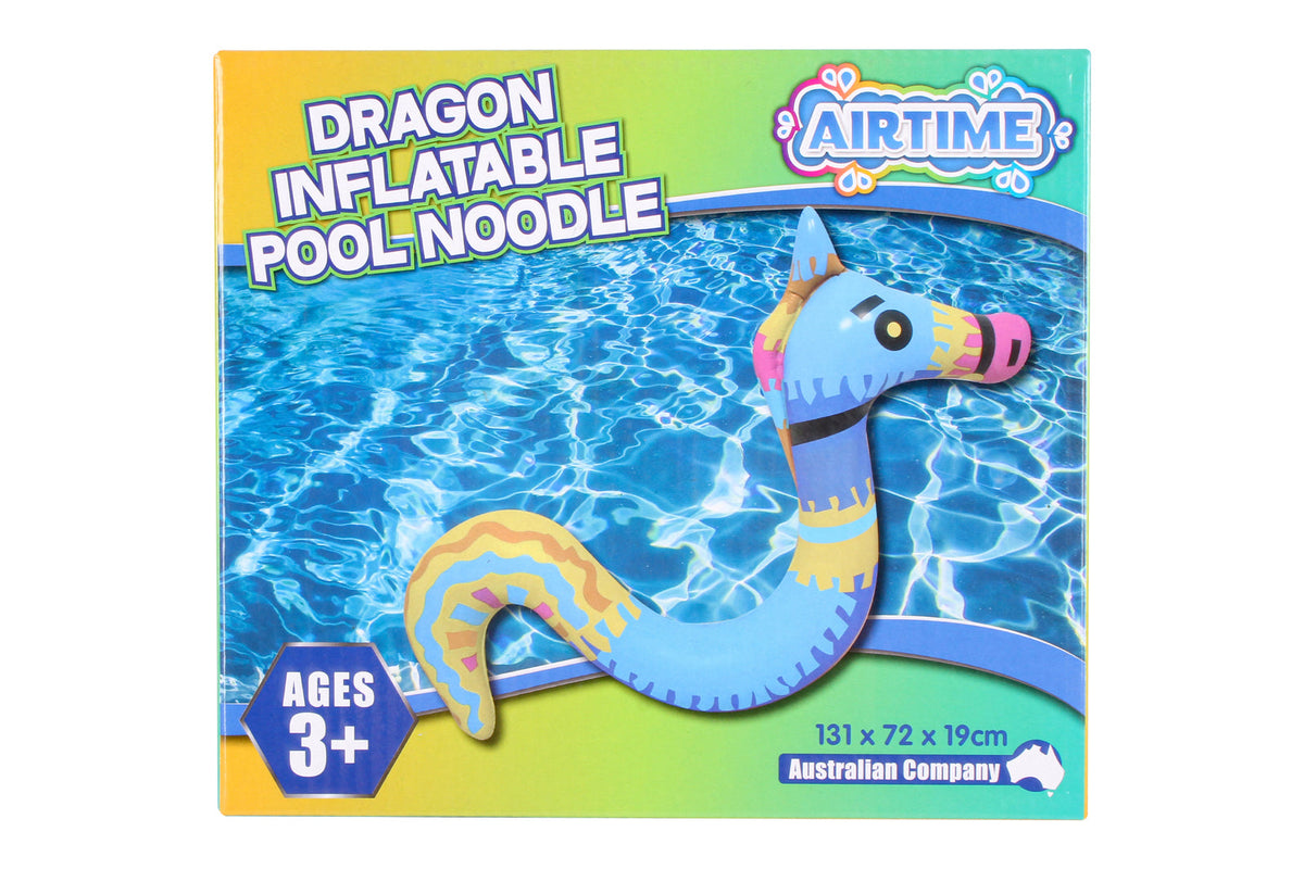 Airtime 131x72cm Dragon Inflatable Pool/Beach Noodle Floating Kids/Children Toy — image 2