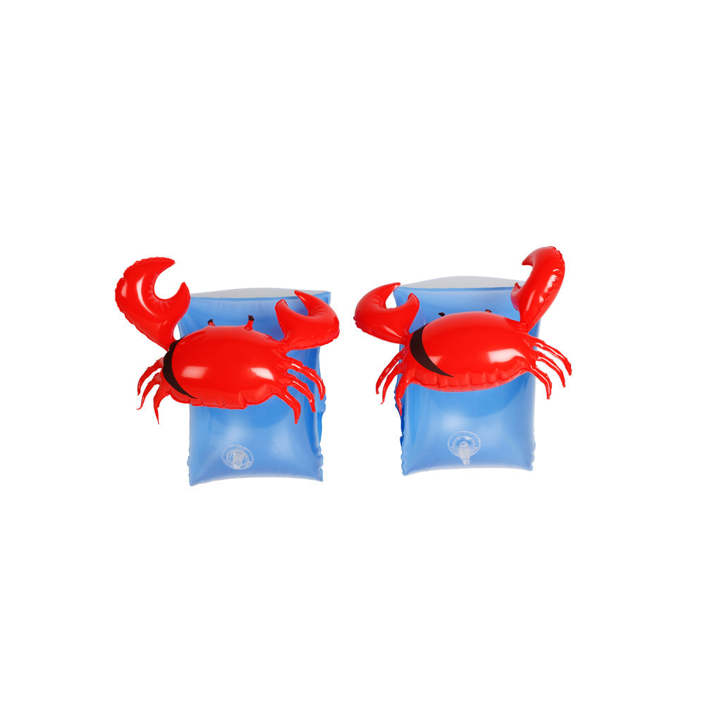 Airtime Inflatable Armbands 3D Crab Design Kids/Children Fun Play Toy 25cm 3-6y