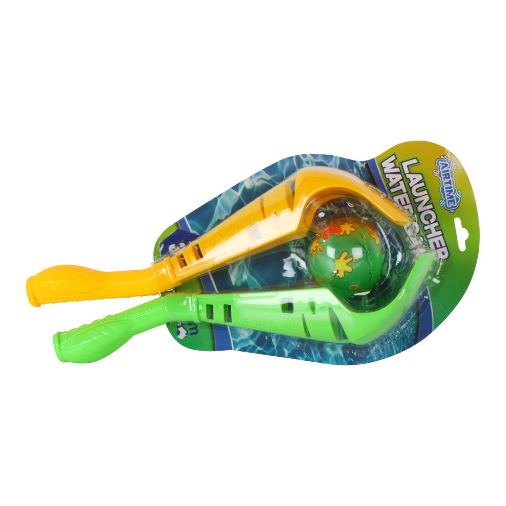Airtime 40cm Launcher Water Game w/ Paddles & Ball Kids/Children Outdoor Toy 6y+