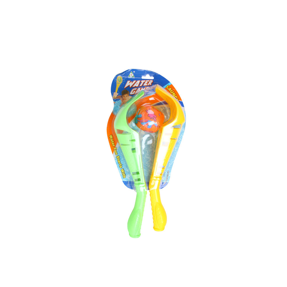 Airtime 40cm Launcher Water Game w/ Paddles & Ball Kids/Children Outdoor Toy 6y+ — image 3