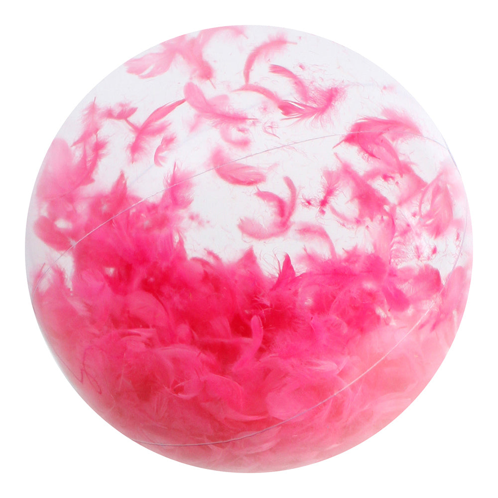 Airtime 60cm Light As a Feather Beach/Pool Ball Family Fun Outdoor Toy Pink (2 Pack) — image 2