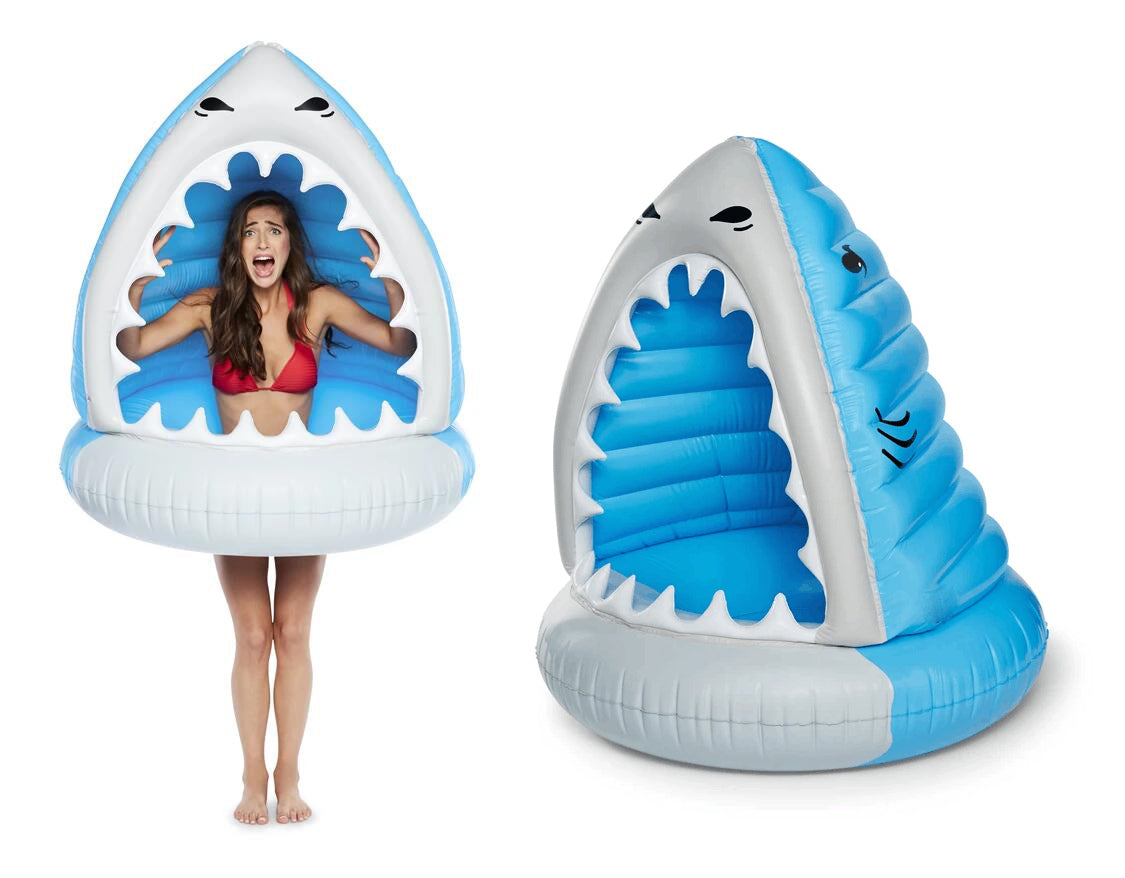 Airtime 112x112cm Shark Ring Pool/Beach Inflatable Kids/Children Floating Toy — image 2