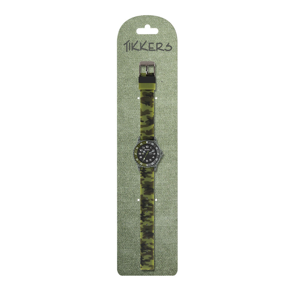 Tikkers Time Teacher Adventure Watch w/ Camo Silicone Bands - Camouflage — image 3