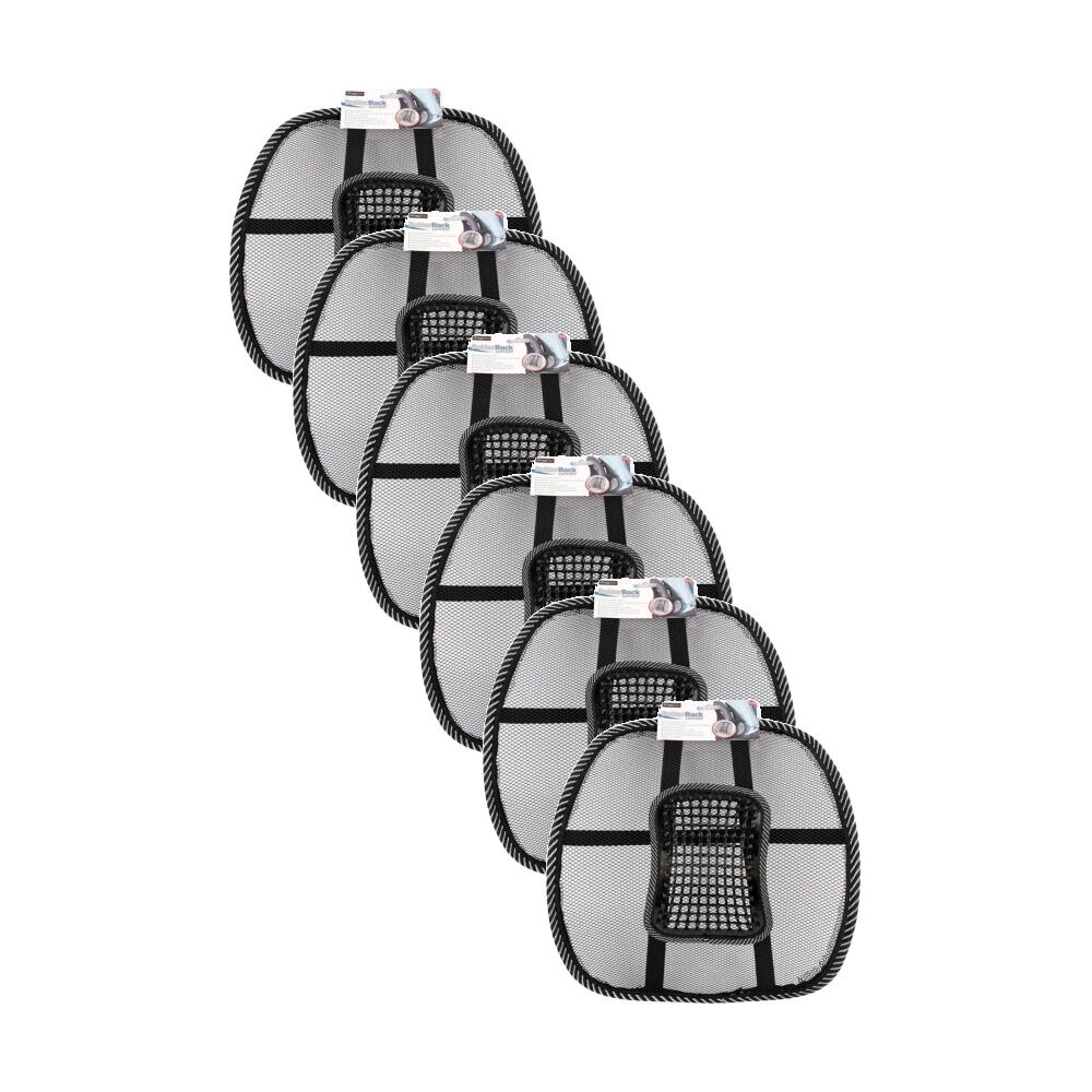 Homebrite Better Back Support Bushion Mesh Contruction For Office Chairs (6 Pack)