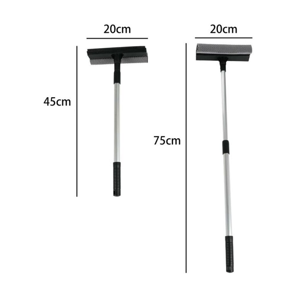 Autoshift 2-in-1 Extendable Squeegee Car Window Cleaning Accessory 47-70cm (6 Pack) — image 4