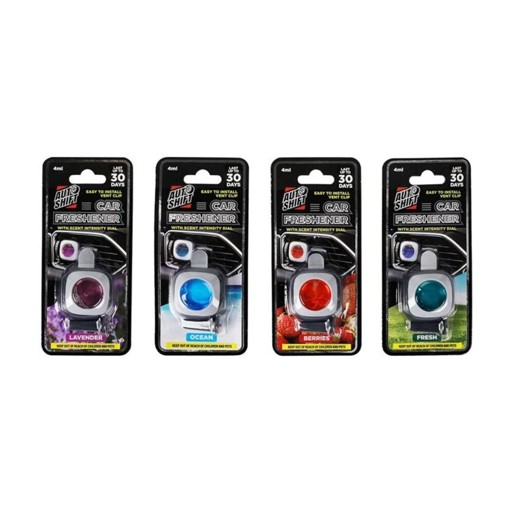 Autoshift Car Air Freshener w/Vent Clip 30 Days 4ml Various Scents Assorted (24 Pack) — image 5