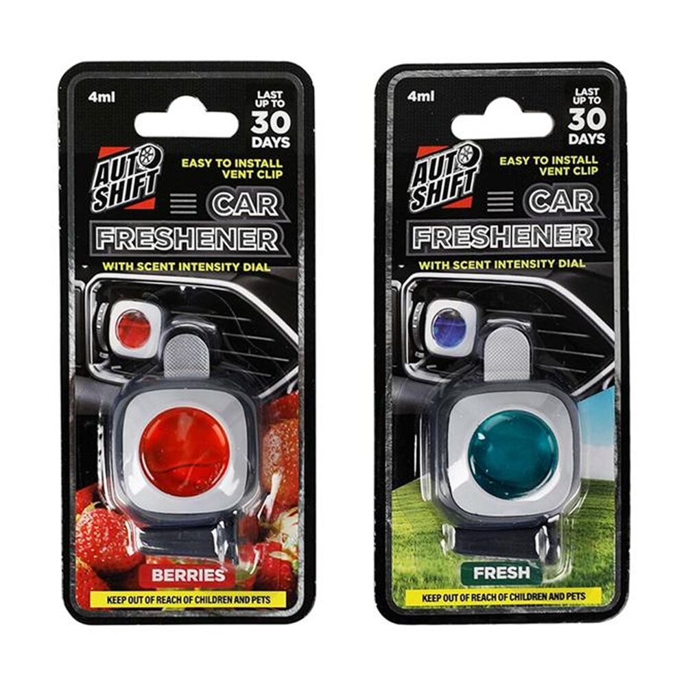 Autoshift Car Air Freshener w/Vent Clip 30 Days 4ml Various Scents Assorted (24 Pack) — image 6
