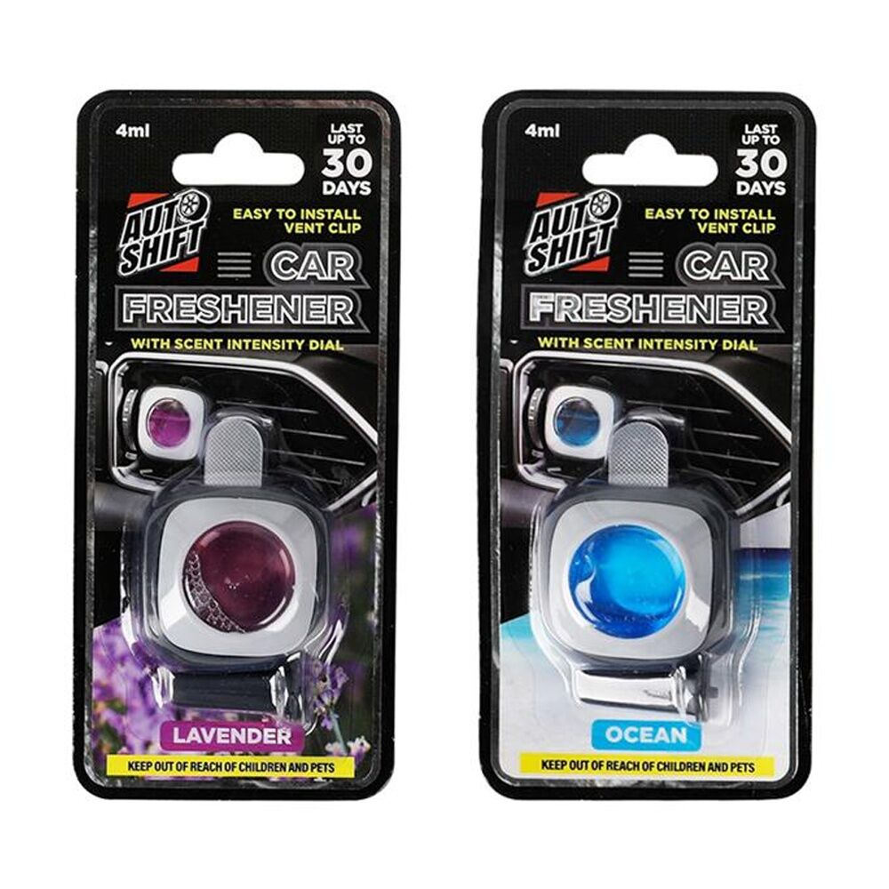 Autoshift Car Air Freshener w/Vent Clip 30 Days 4ml Various Scents Assorted (24 Pack) — image 3
